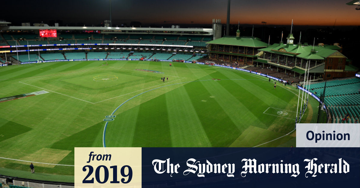 Cricket Saving the SCG pitch from AFL dropin a matter of history and